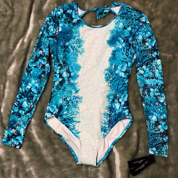 🛍MUST GO TODAY🛍$146 Long Sleeve 1-Piece Swimsuit - Picture 6 of 12